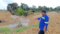 Sungai Bayat yang Sempat Tertimbun Proyek Jalan Hauling Batubara PT MBJ Dikembalikan Seperti Semula