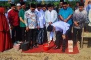 Wakil Bupati Musi Banyuasin (Muba) Kyai Rohman melakukan kunjungan kerja ke Desa Simpang Bayat. 
